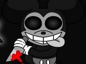 FNF Vs Dark Mouse Rhythm Battle