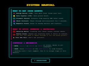 Cyber Snake 2077: Online Arcade Game