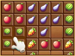 Fruit Block Tetra Puzzle Online Puzzle Game