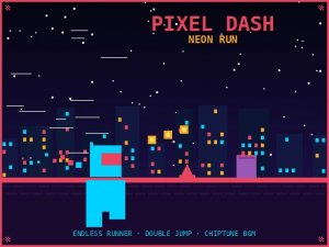 Pixel Dash: Neon Run Runner