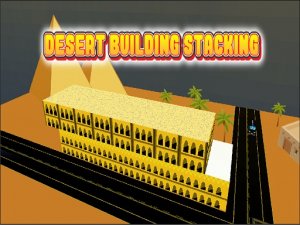 Desert Building Stacking Online Puzzle Game