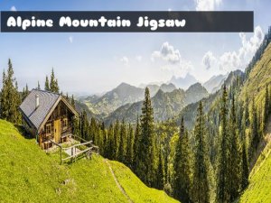 Alpine Mountain Jigsaw Puzzle Game Online - Puzzle Game