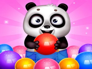 Panda Bubble Mania - Online Bubble Shooter Puzzle Game