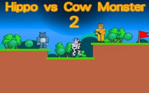 Hippo vs Cow Monster 2: Watermelon Adventure