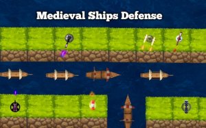 Medieval Ships Defense: Tower Defense Game