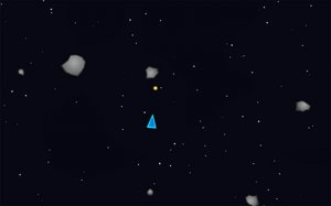 Asteroids Arcade precision fighter