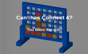 Connect Four Strategy Board Game
