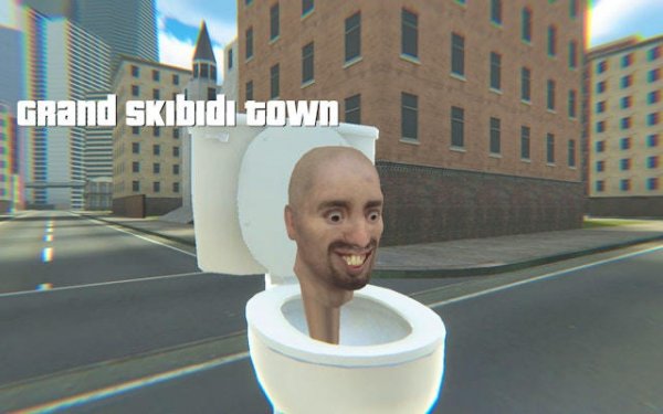 Grand Skibidi Town: Action Sandbox Online Game
