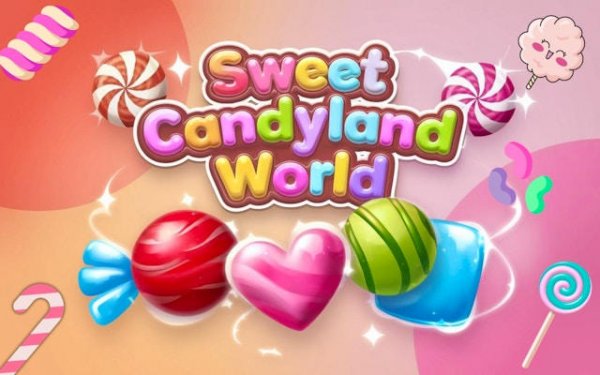 Sweet Candyland World - Match 3 Puzzle Game