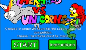 Mermaid vs Unicorns Fantasy Challenge